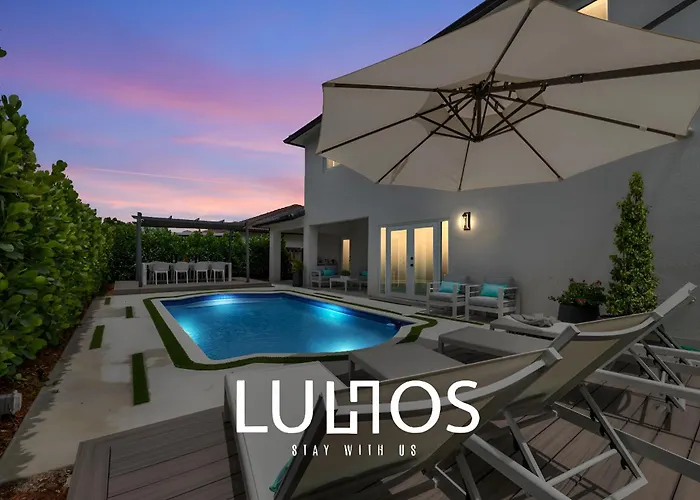 Glamour Villa - 5Br, Heated Pool, Game Haven L23