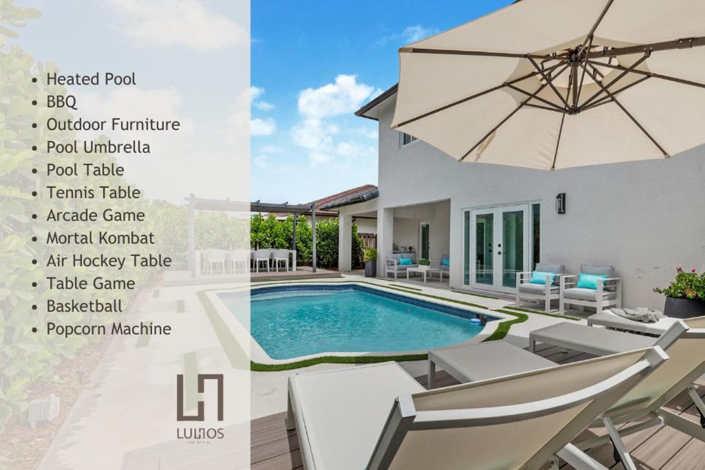 Glamour - 5br, Heated Pool, Game Haven L23 *